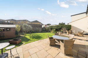Rear garden angle 1- click for photo gallery